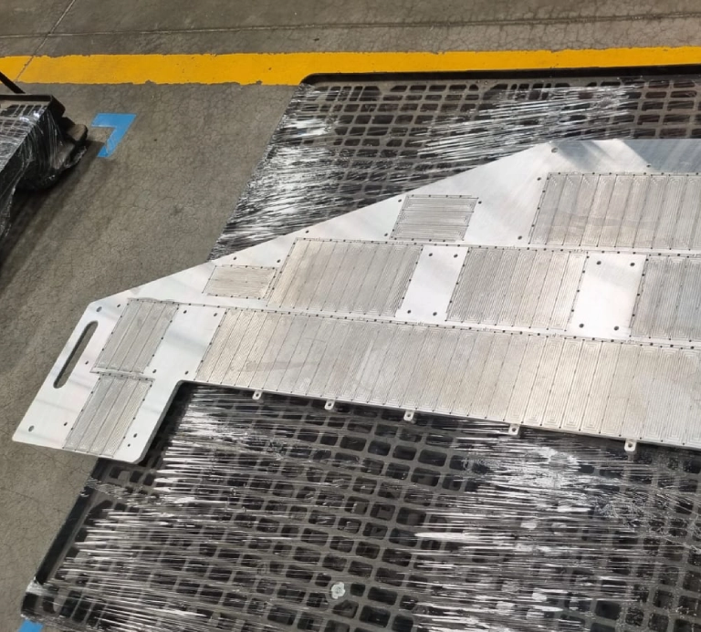 WELD PLATE large format machining